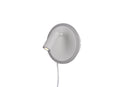 Applique da Interno a LED in Metallo Bianco Opaco