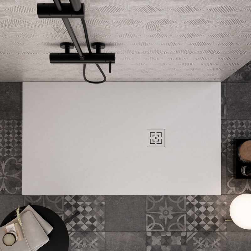 Piatto Doccia in Pietra Bonussi Canton Bianco Varie Misure