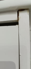 Cassetiera con 4 Cassetti in Legno Paulownia Bianco Fadi Seconda Scelta