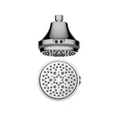Soffione Doccia Ø12 cm con LED per Controlla Temperatura Acqua Sined  Cromato
