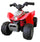 Mini Quad Elettrico per Bambini 7,2V con Licenza Honda 250X Rosso