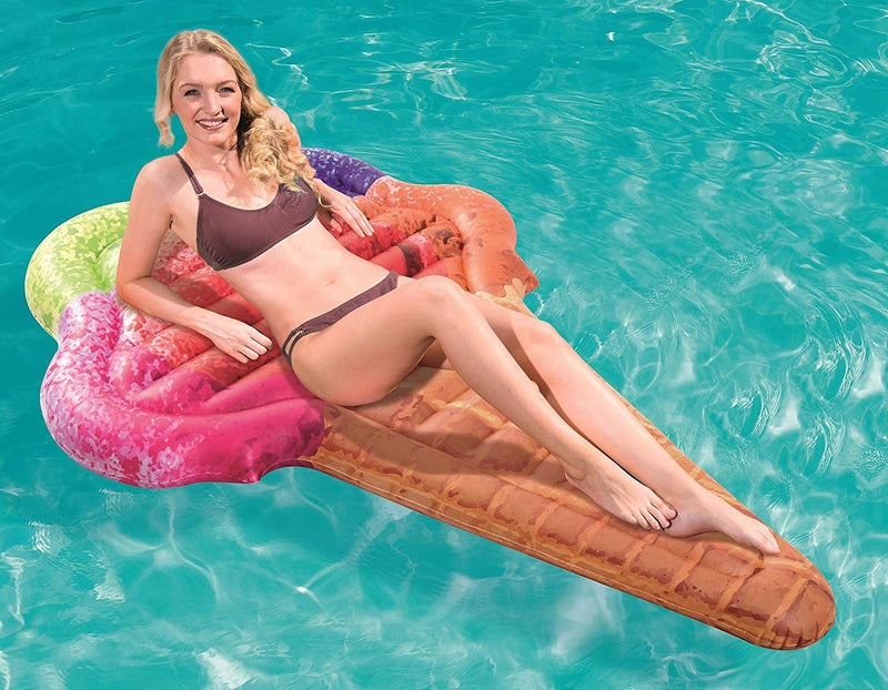 Materassino gonfiabile gigante forma di cono gelato 188x130 cm Bestway 43183