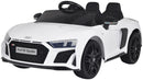 Macchina Elettrica per Bambini 12V con Licenza Audi R8 Spyder Bianca
