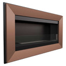 Camino a Bioetanolo da Parete 88x51 cm Flig Las Vegas Bronzo