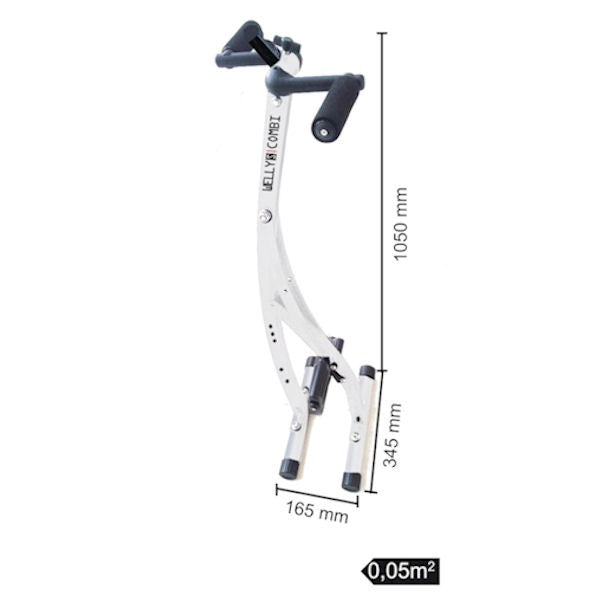 Pedaliera Pieghevole per Riabilitazione Gambe e Braccia Everfit Welly S Combi