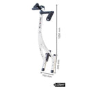 Pedaliera Pieghevole per Riabilitazione Gambe e Braccia Everfit Welly S Combi