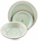 Servizio Piatti 18 Pezzi in Stoneware Soriani Sand Multicolor