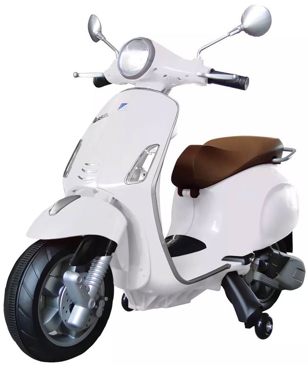 sconto Piaggio Vespa Primavera Elettrica 12V für Kinder Weiß