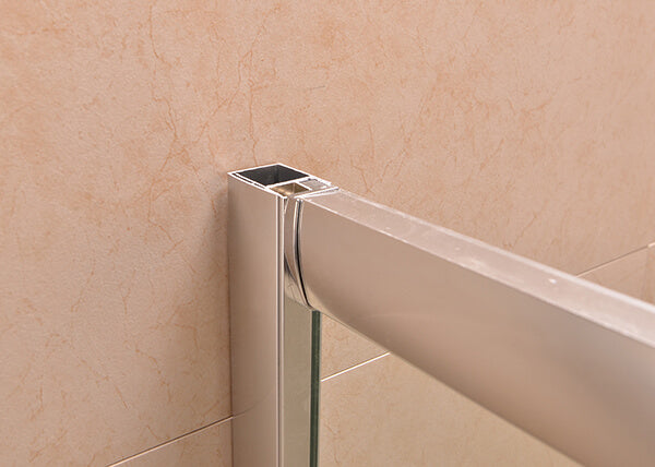 Box Doccia Angolare 2 Ante Scorrevoli in Cristallo Trasparente 6mm Vorich Itria Varie Misure