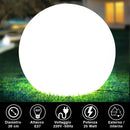 Lampada Sfera da Giardino 20cm Luce Illuminazione Esterno Attacco E27 Bianco