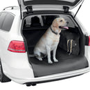 Telo Protezione Baule Auto per Cani 101x106 cm in Similpelle Nero