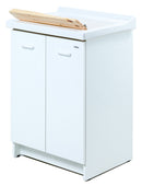 Mobile Lavatoio 63x60x87 cm 2 Ante Asse in Legno Montegrappa Acqua Edilla Bianco
