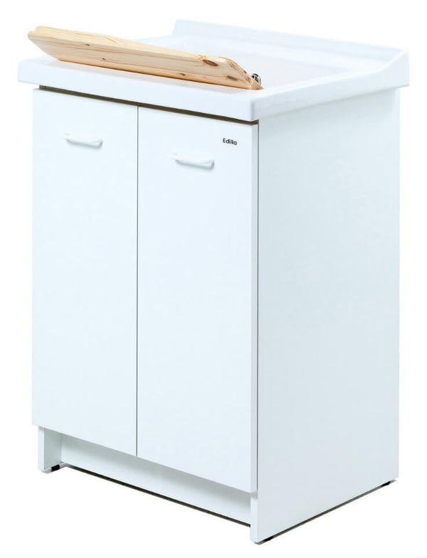 Waschbeckenschrank 63x60x87 cm 2 Holzdielentüren Montegrappa Acqua Edilla Weiß prezzo