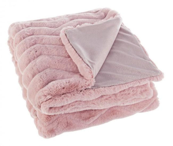 Plaid Chantel Pink 120x150 cm aus Polyester acquista