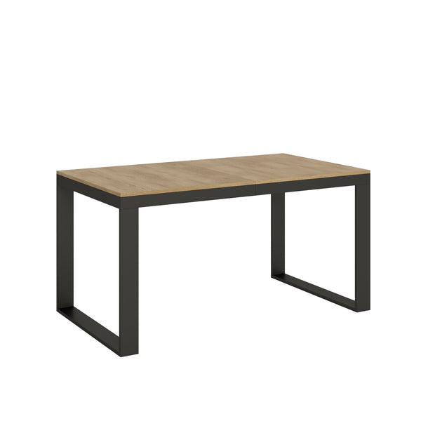 sconto Tavolo Allungabile 160-264x90x80 cm Tecno Evolution Quercia Naturale