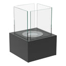 Camino a Bioetanolo da Tavolo 25x25 cm Flig Provicence 2 Nero