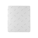 Topper Memory Sfoderabile Fodera Silver con Elastici in Poliestere e Fibra Bianco Varie Misure