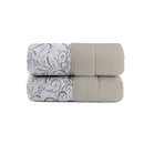 Trapunta Invernale Stampata in Microfibra 200gr Double Face Ornato Varie Misure