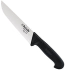 Coltello Francese Lama 26 cm Bufalo Macello S92/26 Manico Nero