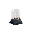 Camino a Bioetanolo da Tavolo 26x26x28 cm 800W 0,3L Oslo Nero 