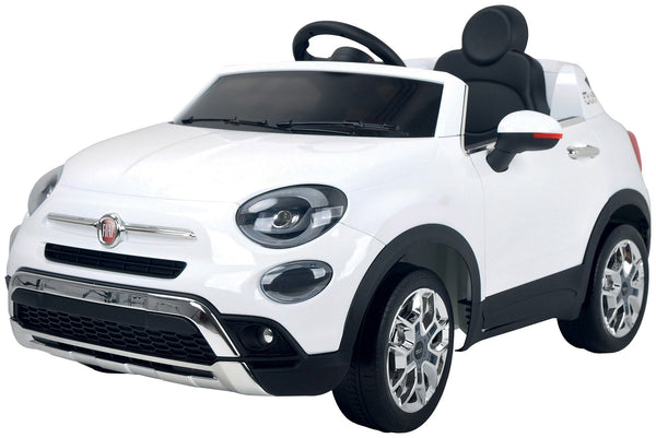 online Elektroauto für Kinder 12V Fiat 500X Weiß