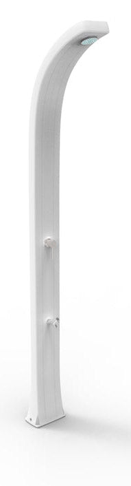 Doccia Solare da Giardino 30L Miscelatore e Lavapiedi Arkema Spring Plus Bianco sconto