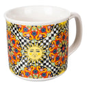 Set 2 Tazze Ø9,2x11,5x8,7 cm in Bone China VdE Tivoli 1996 Italian Beauty