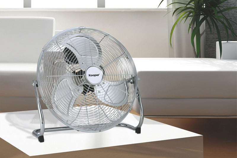 Ventilatore da Pavimento 35cm Inclinabile 3 Velocità  70W Kooper Eolo