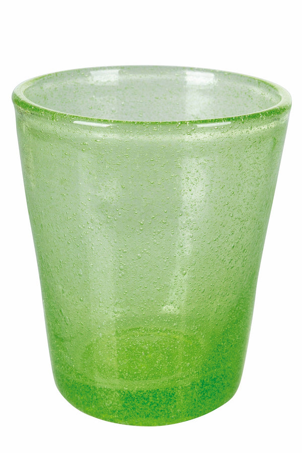 sconto Set mit 6 Wassergläsern aus Glaspaste 250 ml Villa d'Este Home Tivoli Green Cancun Satin