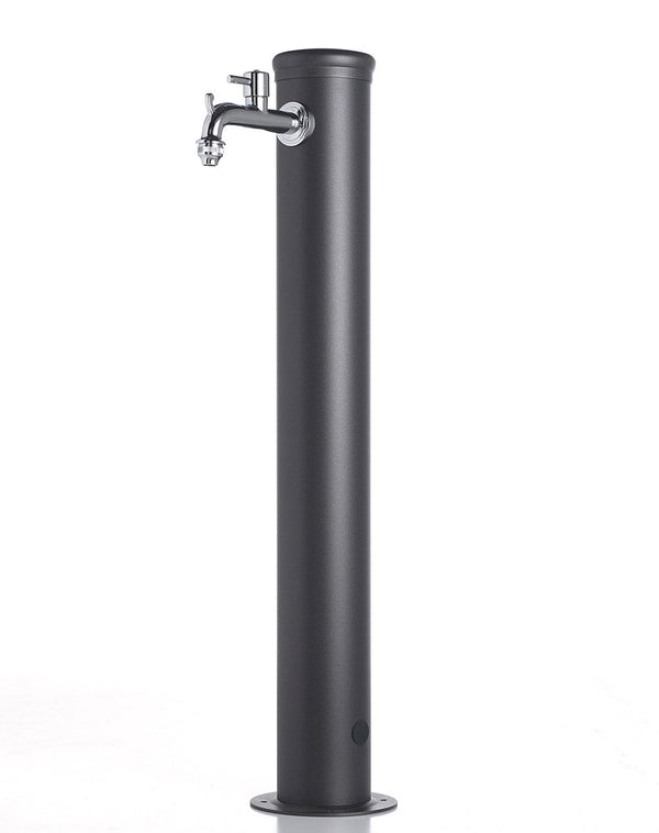 Gartenbrunnen mit Wasserhahn Belfer 42AR Anthrazitgrau sconto
