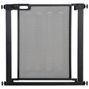 Cancellino per Cani Estensibile a Pressione 75-82x76 cm con Chiusura Automatica in Acciaio e ABS Nero      