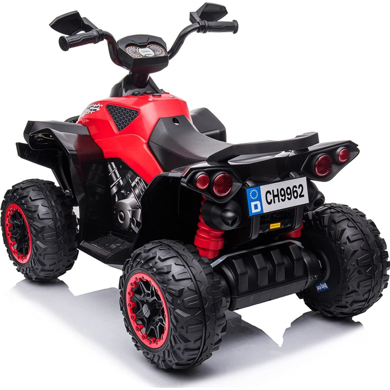 Quad Elettrico per Bambini 12V ATV Speed Rosso