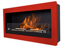 Camino a Bioetanolo da Parete 45x85 cm Karlsen Verona Rosso
