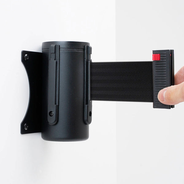 acquista Tendinastro da Parete 3 m con Clip di Chiusura Nastro Nero