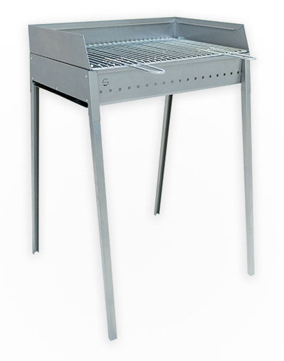 Holzkohlegrill Holzkohle 60x40 cm in Stahl Lisa Luxury Stromboli acquista