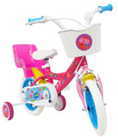 Bicicletta per Bambina 12" 1 Freno Peppa Pig Rosa
