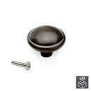 Pomolo per Mobile 32 mm Zama Nero 25 Pezzi Emuca