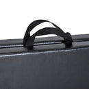 Tappetino Ginnastica Pieghevole 180x60x5 cm Antiscivolo Materassino Fitness Nero      