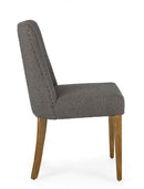 Set 2 Sedie 48x57x88h cm Beatriz Grigio Bouclè