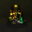 Babbo Natale in Resina con Luci e Suoni 22x13,5xh21 cm