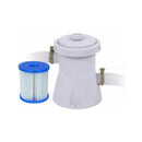 Piscina Fuori Terra Gonfiabile Autoportante Rotonda 420x84cm Jilong Blu