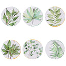 Set 6 Sottopiatti Tondi Ø33x2 cm  in Polipropilene VdE Tivoli 1996 Oriental Botanique