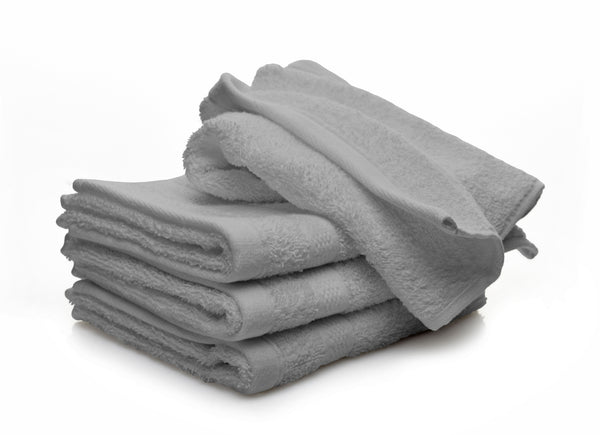 prezzo Set Schwamm-Gästetücher + graues Wischtuch