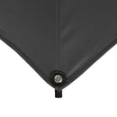 Ombrellone Decentrato da Giardino Ø3m Malta Grigio Scuro