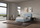 Letto 1 Piazza e Mezzo Adele Azzurro Varie Misure