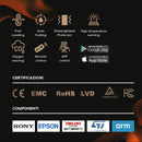 Bruciatore a Bioetanolo Smart App Inserto Automatico Camino Da Incasso 100 Pro-Line      