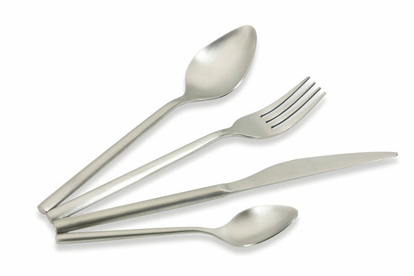 Service-Set Besteck 24-teilig in mattem Stahl Villa d'Este Home Tivoli Times online