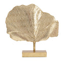 Scultura Tree Glam 35x2,5x35,5 cm in Ferro Oro