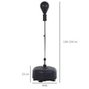 Punching Ball Sacco Boxe da Terra con Guantoni 