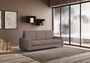 Divano 3 Posti 208x85x85 cm Sakar in Tessuto Talpa